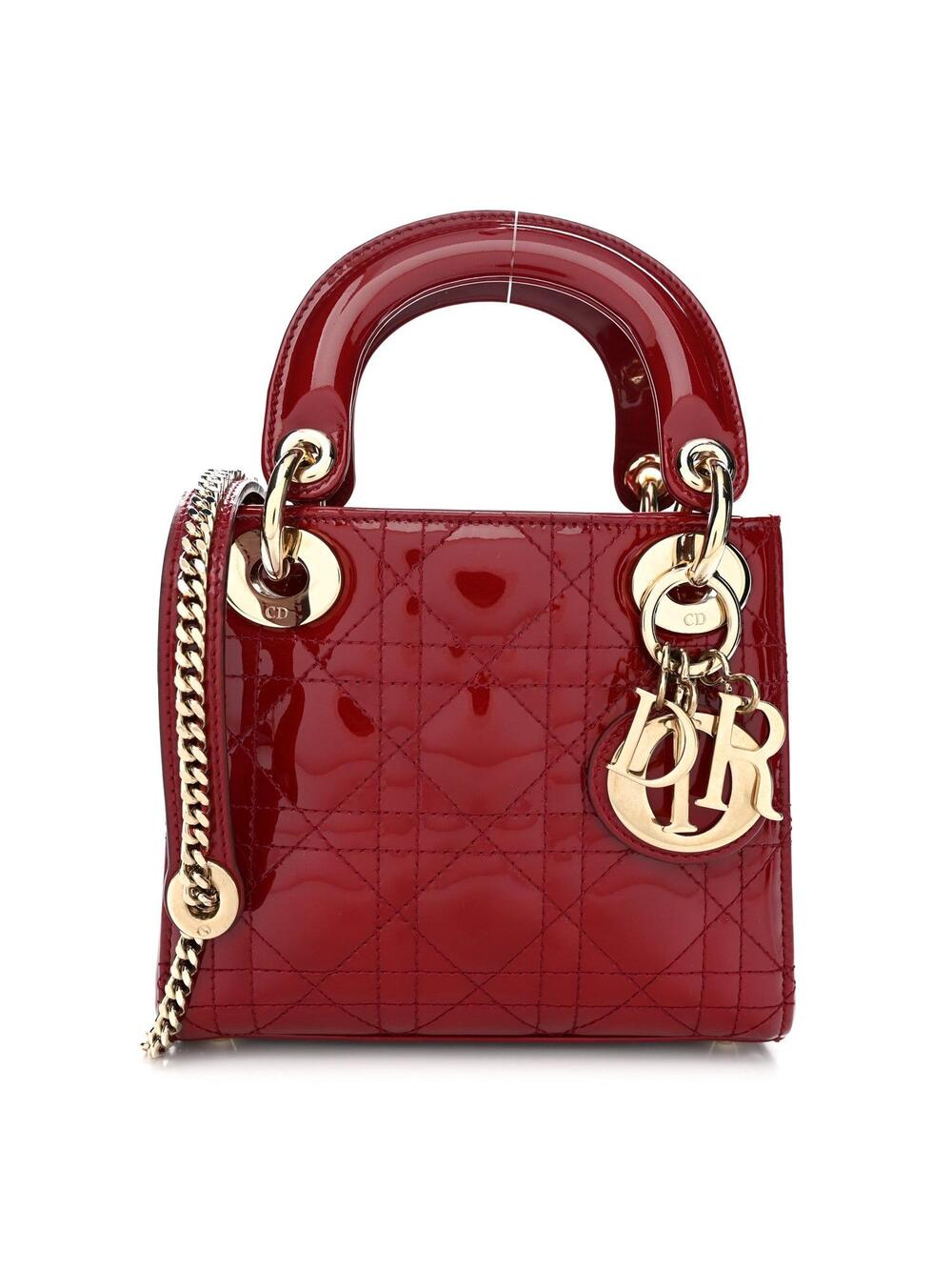 Christian Dior Patent Cannage Mini Lady #264276C47B